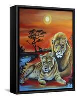 Pride-Sue Clyne-Framed Stretched Canvas