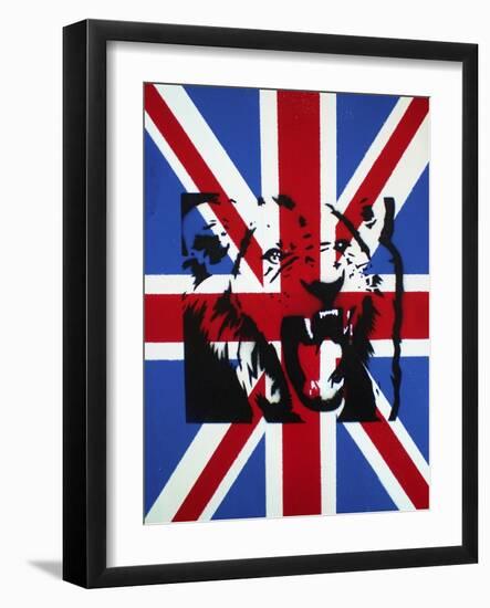 Pride-Abstract Graffiti-Framed Giclee Print