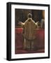 Priest at the Altar-Francois-Marius Granet-Framed Giclee Print