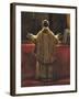 Priest at the Altar-Francois-Marius Granet-Framed Giclee Print