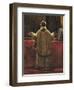 Priest at the Altar-Francois-Marius Granet-Framed Giclee Print