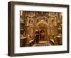 Priest at Tomb of Jesus Christ, Church of Holy Sepulchre, Old Walled City, Jerusalem, Israel-Christian Kober-Framed Photographic Print