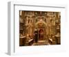 Priest at Tomb of Jesus Christ, Church of Holy Sepulchre, Old Walled City, Jerusalem, Israel-Christian Kober-Framed Photographic Print