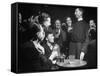 Priest Drinking in a Pub During a Revival of the Church of England-null-Framed Stretched Canvas