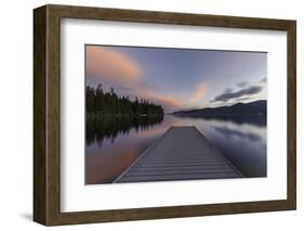 priest lake stacked pink-Jeff Poe-Framed Photo