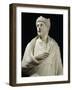 Priest of Serapis Wearing Pallium and Sacerdotal Crown Statue-null-Framed Giclee Print