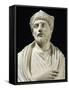 Priest of Serapis Wearing Pallium and Sacerdotal Crown Statue-null-Framed Stretched Canvas