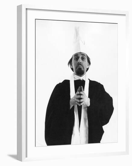 Priest or Chef-null-Framed Photographic Print