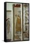 Priestess, Akrotiri Fresco, Thera-null-Framed Stretched Canvas