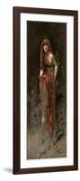 Priestess of Delphi, 1891-John Collier-Framed Giclee Print