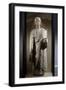 Priestess of Isis, Painted Limestone Funerary Statue, Roman Empire, 3rd Century-null-Framed Giclee Print