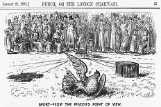 Sport from the Pigeon's Point of View, 1882-Priestman Atkinson-Framed Stretched Canvas