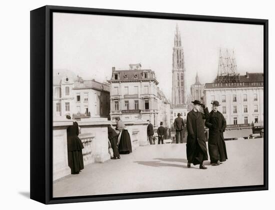 Priests, Antwerp, 1898-James Batkin-Framed Stretched Canvas