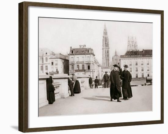 Priests, Antwerp, 1898-James Batkin-Framed Photographic Print