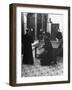 Priests Playing Ping-Pong at Social School-Dmitri Kessel-Framed Photographic Print