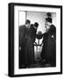 Priests Studying Globe-null-Framed Photographic Print