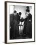 Priests Studying Globe-null-Framed Photographic Print