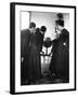 Priests Studying Globe-null-Framed Photographic Print