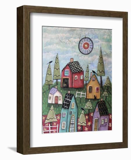 Prim Village 1-Karla Gerard-Framed Giclee Print