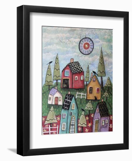 Prim Village 1-Karla Gerard-Framed Giclee Print