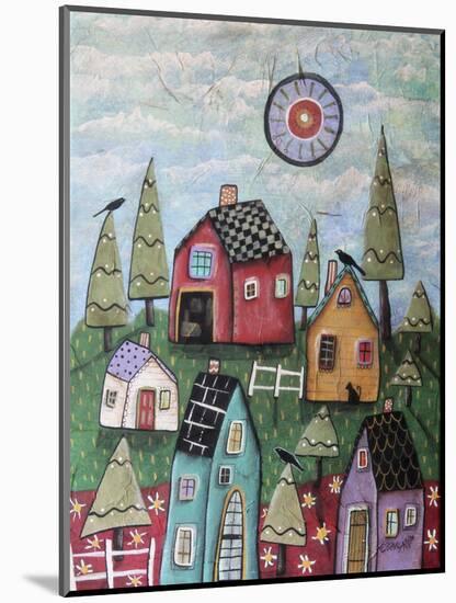 Prim Village 1-Karla Gerard-Mounted Giclee Print