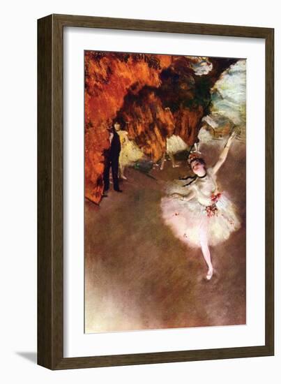 Prima Ballerina-Edgar Degas-Framed Art Print