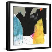 Primary Action III-Jennifer Goldberger-Framed Art Print