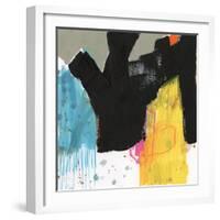 Primary Action III-Jennifer Goldberger-Framed Art Print