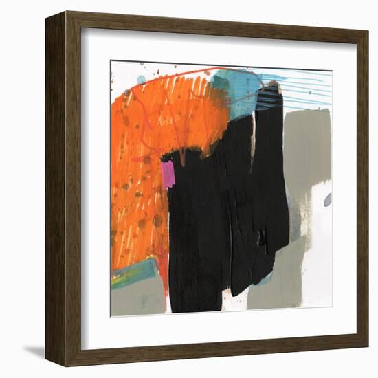 Primary Action IV-Jennifer Goldberger-Framed Art Print