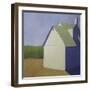 Primary Barns III-Carol Young-Framed Art Print