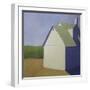 Primary Barns III-Carol Young-Framed Art Print