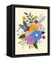 Primary Blooms II-Victoria Borges-Framed Stretched Canvas