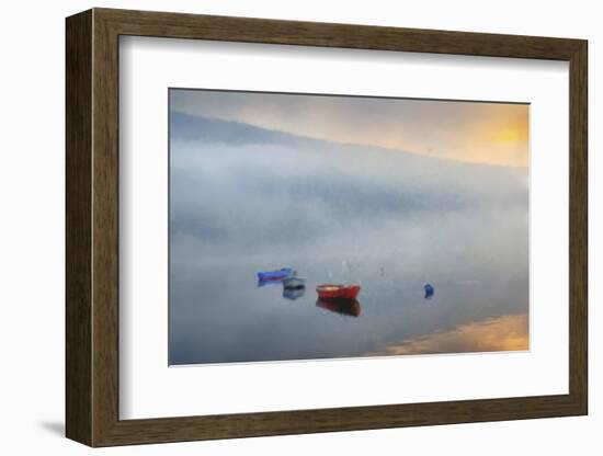 Primary Canoes-Kim Curinga-Framed Photographic Print