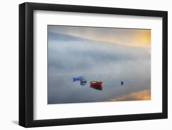 Primary Canoes-Kim Curinga-Framed Photographic Print