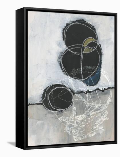 Primary Orbs I-Jennifer Paxton Parker-Framed Stretched Canvas