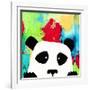 Primary Panda-Jennifer McCully-Framed Premium Giclee Print