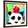 Primary Panda-Jennifer McCully-Framed Premium Giclee Print