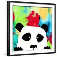 Primary Panda-Jennifer McCully-Framed Premium Giclee Print