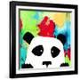 Primary Panda-Jennifer McCully-Framed Premium Giclee Print