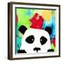 Primary Panda-Jennifer McCully-Framed Giclee Print