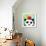 Primary Panda-Jennifer McCully-Framed Giclee Print displayed on a wall