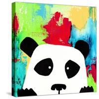 Primary Panda-Jennifer McCully-Stretched Canvas