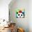 Primary Panda-Jennifer McCully-Stretched Canvas displayed on a wall