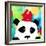 Primary Panda-Jennifer McCully-Framed Giclee Print