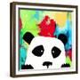 Primary Panda-Jennifer McCully-Framed Giclee Print