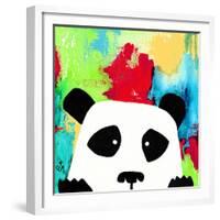 Primary Panda-Jennifer McCully-Framed Giclee Print