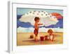 Primary Sand Talk-Carol Zink-Framed Art Print