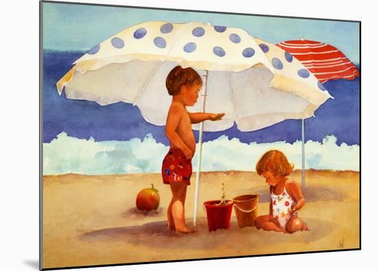 Primary Sand Talk-Carol Zink-Mounted Art Print