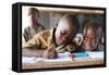 Primary school in Africa, Lome, Togo-Godong-Framed Stretched Canvas