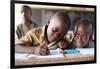 Primary school in Africa, Lome, Togo-Godong-Framed Photographic Print